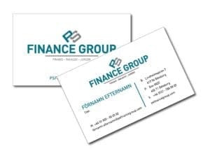 PS Finance Visitkort