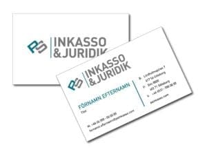 PS Inkasso Visitkort